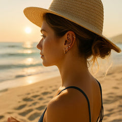 Piercings en été : les erreurs à éviter à la mer ou à la piscine - Euteyia