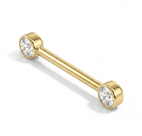 Piercing Téton Shine Titane