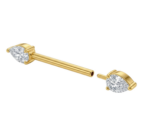 Piercing Téton Rebelle Titane
