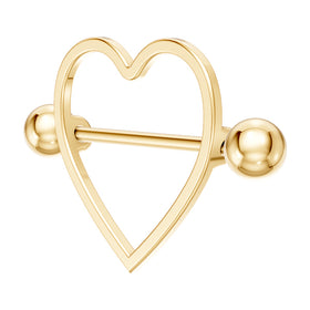 Piercing Téton Cœur