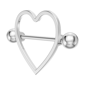 Piercing Téton Cœur