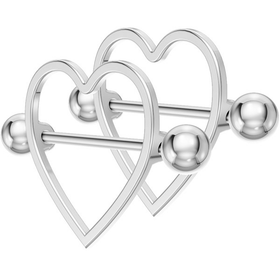 Piercing Téton Cœur