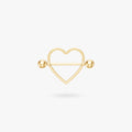 Piercing Téton Coeur ♥️ - Euteyia