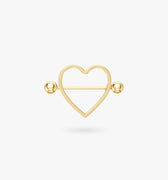 Piercing Téton Coeur ♥️ - Euteyia